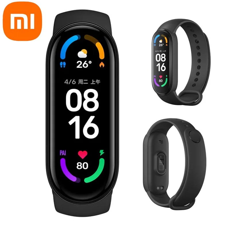 Фитнес трекер Xiaomi Mi Band 6/Mi 5 NFC водонепроницаемый|Смарт-браслеты| |