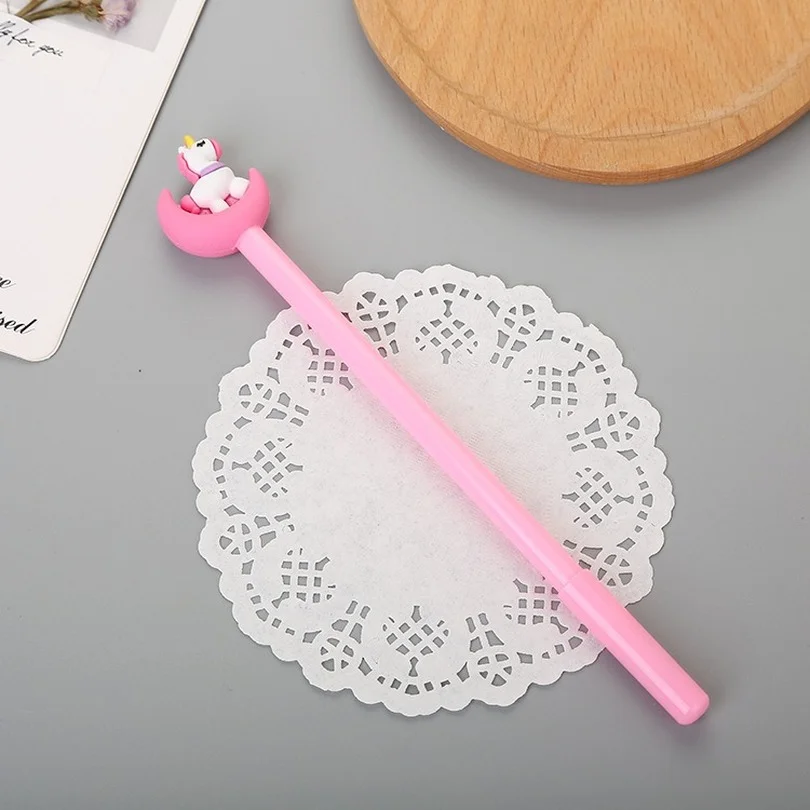 40 шт. мультяшная Луна Единорог гелевые креативные канцелярские принадлежности