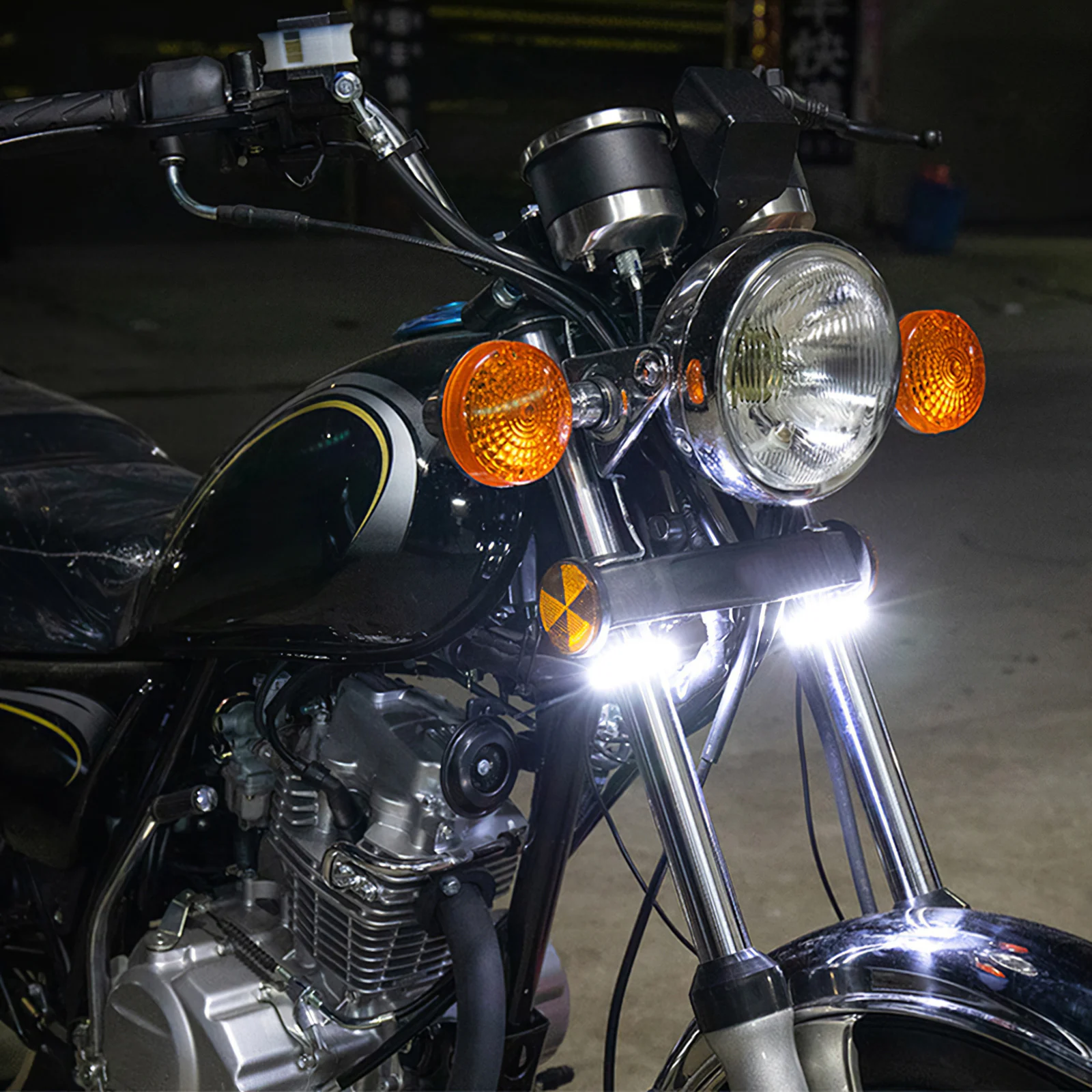 

36 LEDs 2pcs 12V Motorcycle Signal Light Strip Motorcycle LED Light Waterproof Motorcycle Tail Light Strip for Refit Motorcycles
