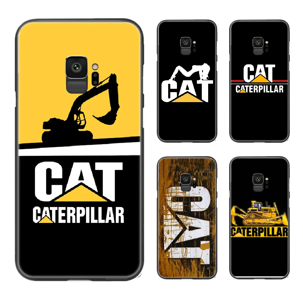 Чехол для телефона Caterpillar DOZER чехол Samsung Galaxy S 6 7 8 9 10 e 20 edge uitra Note plus черный
