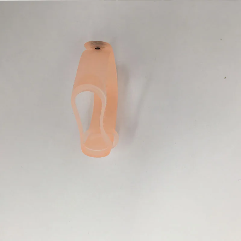 orange color M3 M4 smartband ремешок замена Смарт-часы Прозрачный Цветной силиконовый ремень для xiaomi mi band 3 4 ремешок для xio mi - Цвет: orange color