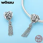 Новинка 2019, Очаровательная Серебряная подвеска для украшений