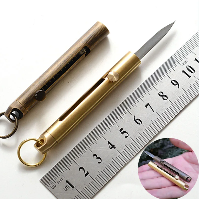 Походный Рыбалка охотничий гаджет EDC нож оружие для самообороны брелок