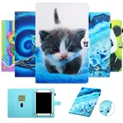 Флип-чехол для планшета, чехол для планшета 7, универсальный для Samsung Galaxy Tab A6 E 7 ''Huawei Mediapad T3 T2 T1 7,0, чехол из искусственной кожи с подставкой