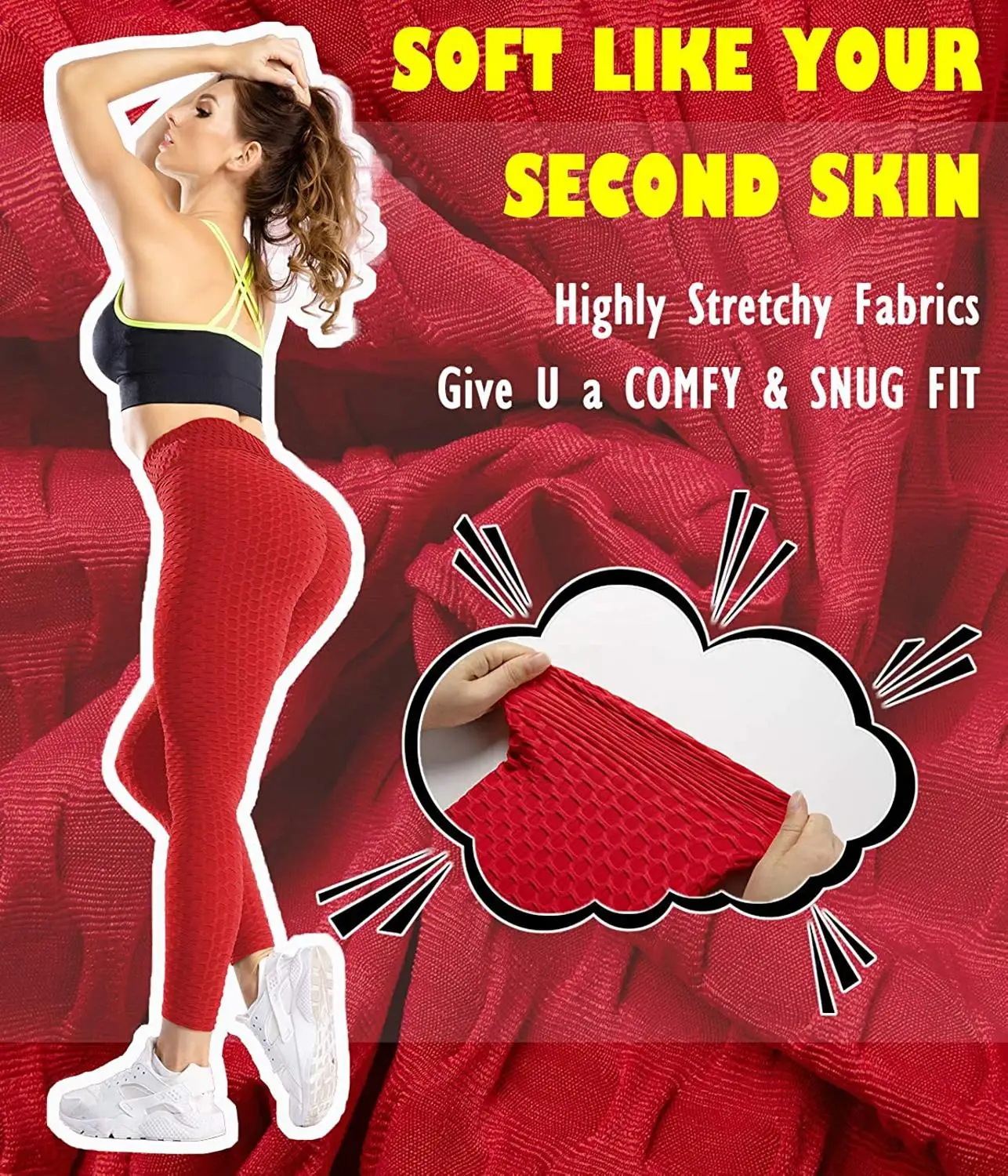 Женские антицеллюлитные леггинсы KIWI rate штаны для йоги с высокой талией