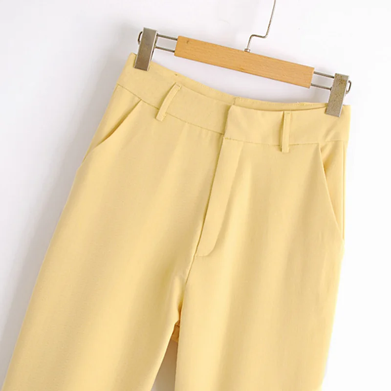 Летние женские брюки повседневные однотонные брюки|Брюки| |