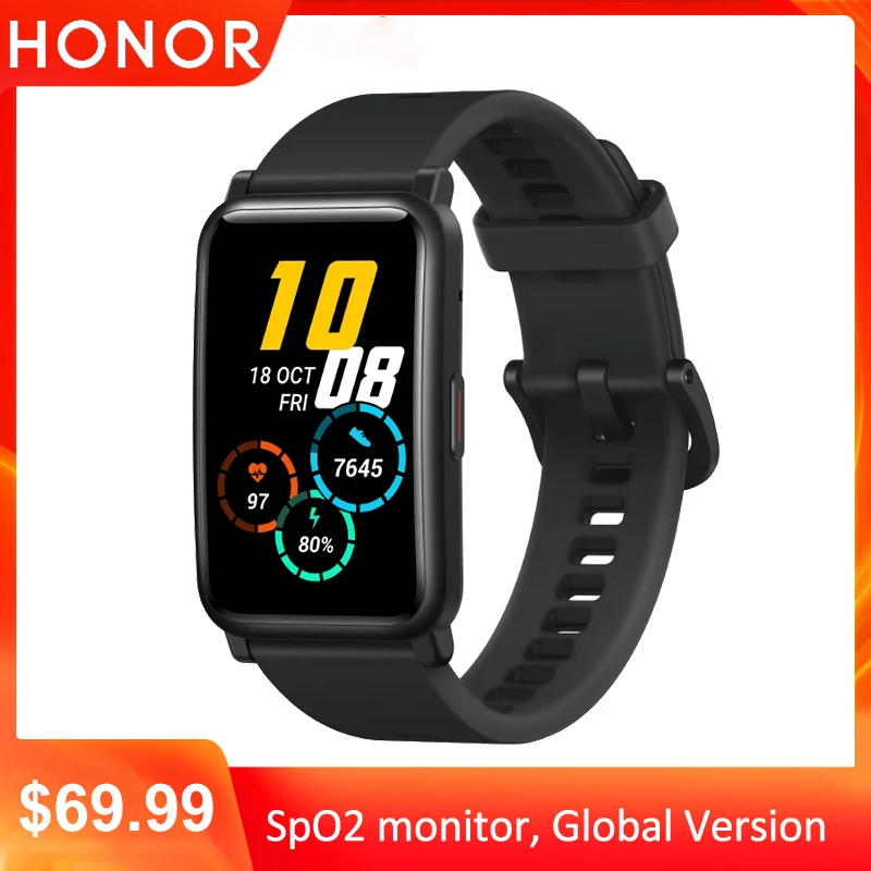 Глобальная версия Honor часы Смарт Bluetooth 5 1 Мониторинг частоты сердечных сокращений