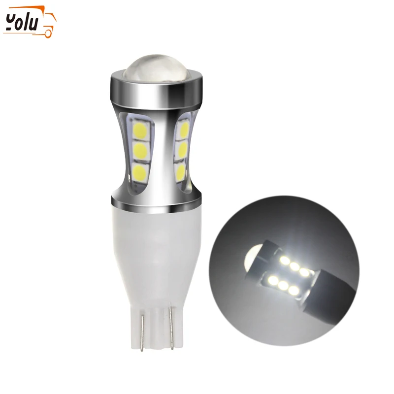 YOLU 3030 W16W 18SMD Автомобильный светодиодный светильник T15 Canbus|Сигнальная лампа| |