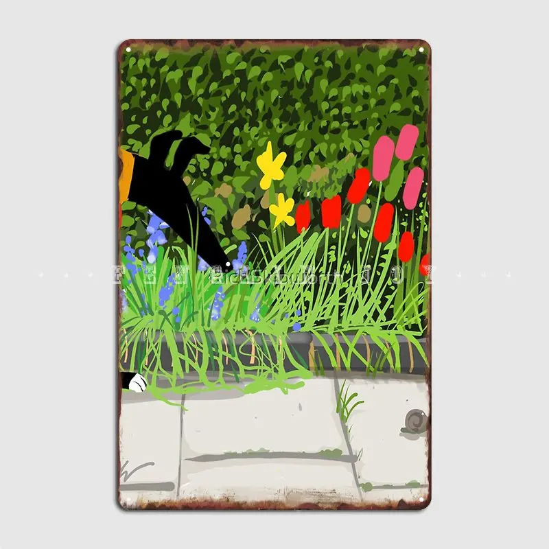 

Цветочный осмотр круглая металлическая вывеска настенная пещера вечерние создание пластин жестяной знак плакат