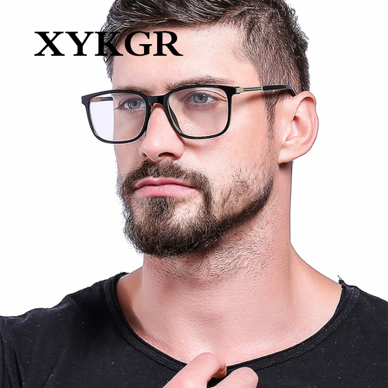 XYKGR Новая мода высокого качества мужские TR90 мужские очки в оправе модная оправа для очков Классическая оптическая оправа для Компьютерных Очков