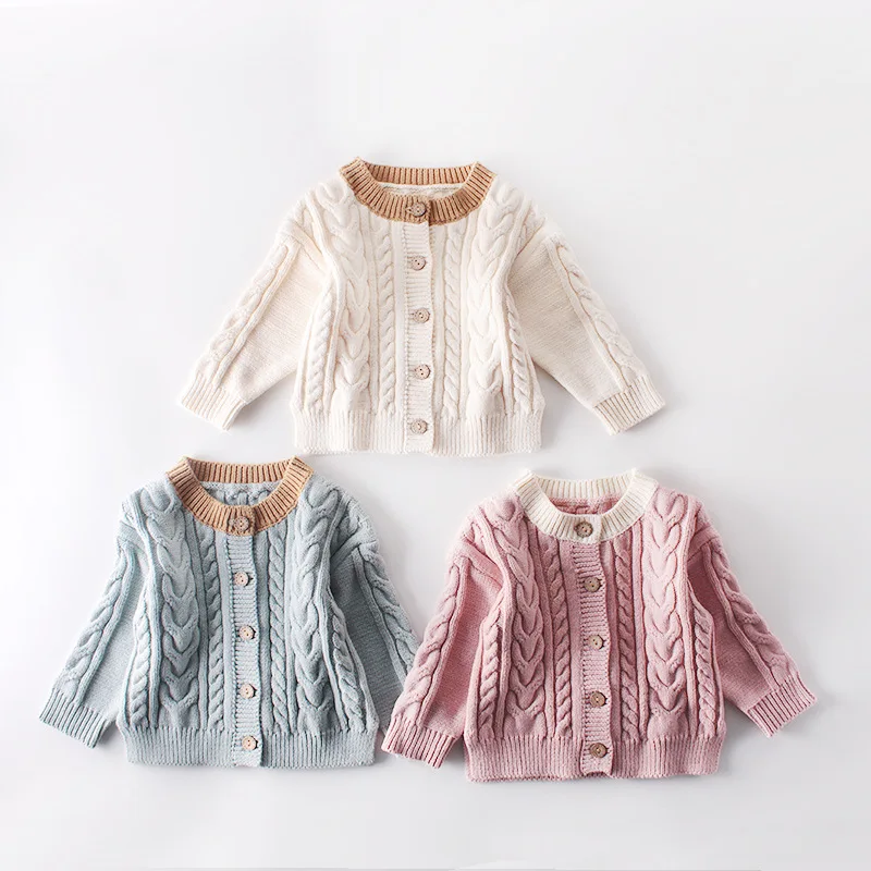 

Boys sweater autumn winter cotton knitted long sleeve pullovers children adrgigans clothes 0-24m