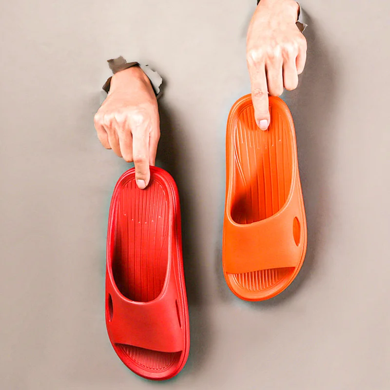 Сандалии на толстой подошве для мужчин и женщин Нескользящие шлепанцы дома улицы