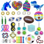 поп ит симпл димпл пузырьковый фиджет-игрушка Pop It, попит поппит игрушка для снятия стресса с простыми ячейками, игрушка для снятия стресса, сжимаемая коробка, пакет для снятия стресса, антистресс бесплатная доставка