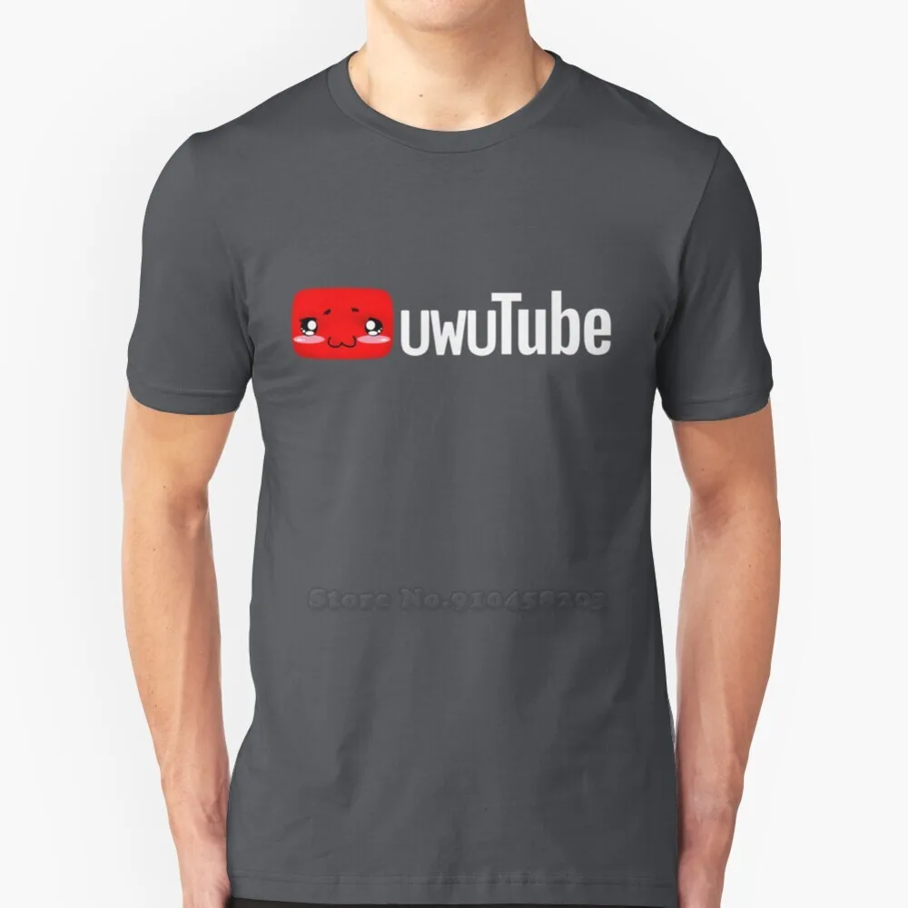 Uwutube рубашка Uwu трубка Youtube You смешные аниме милые кавайные Новые хип-хоп футболки