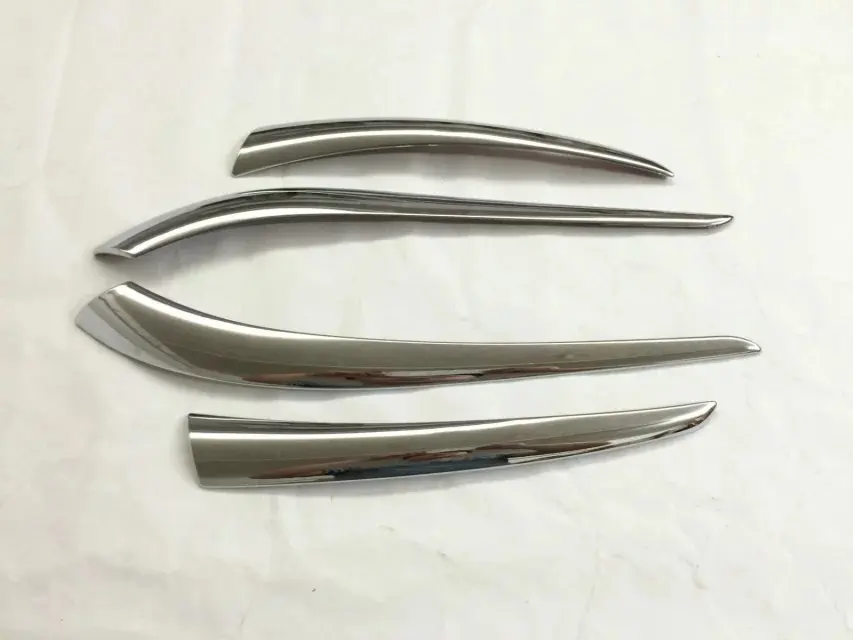 Хромированный задний фонарь для бровей декоративный молдинг аксессуары век