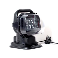 automotive led search work light 50w search light with magnetic base for boat car light
