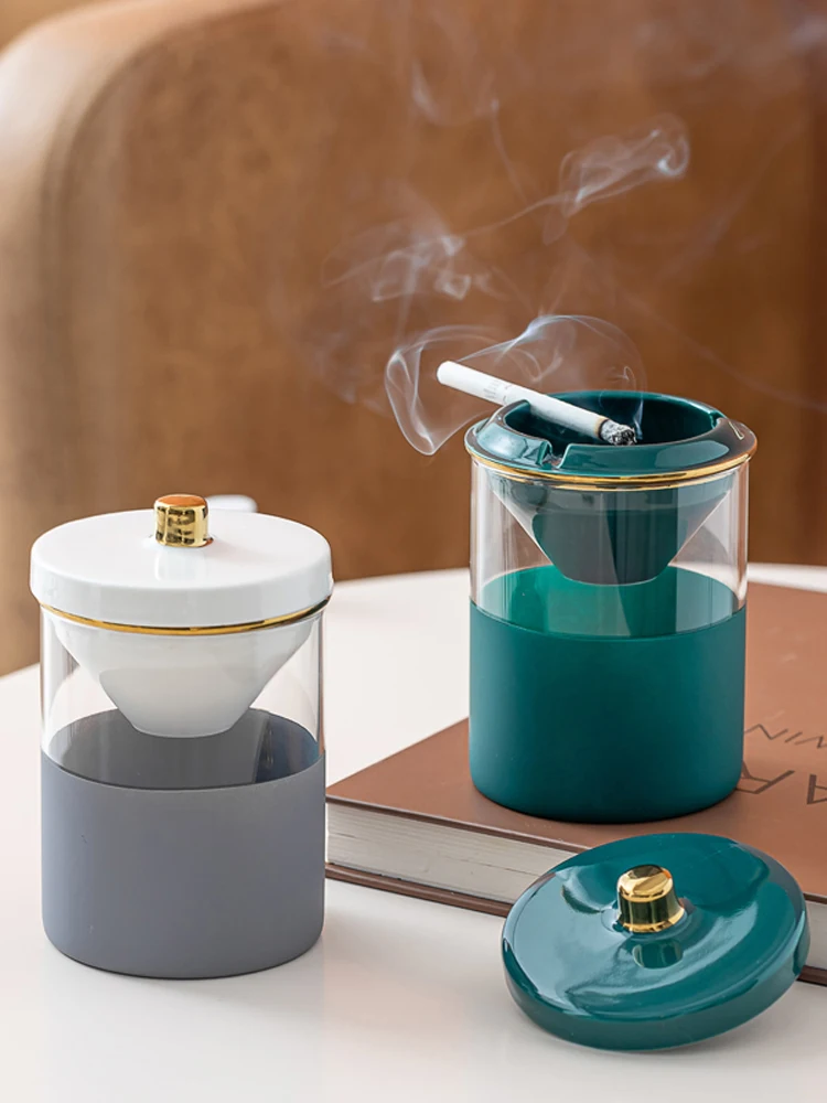 Современная портативная стеклянная подставка для сигар курения табака