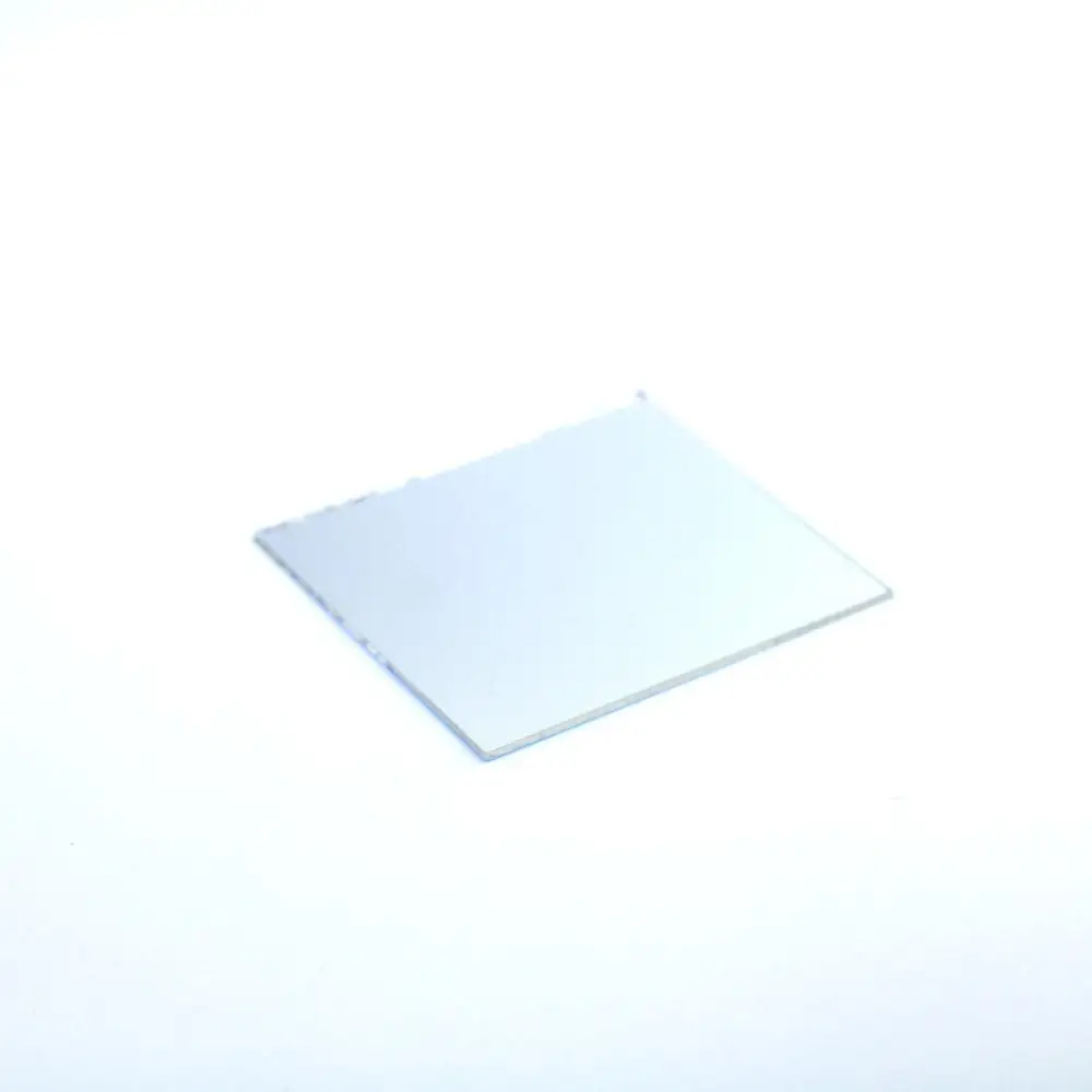 size 100x100x1mm IR-UV cut 400nm to 700nm visible light pass filter glass