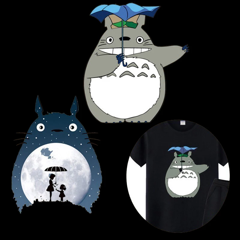 Термоклейкие нашивки для одежды в стиле м/ф Мой сосед Тоторо|Заплатки| |