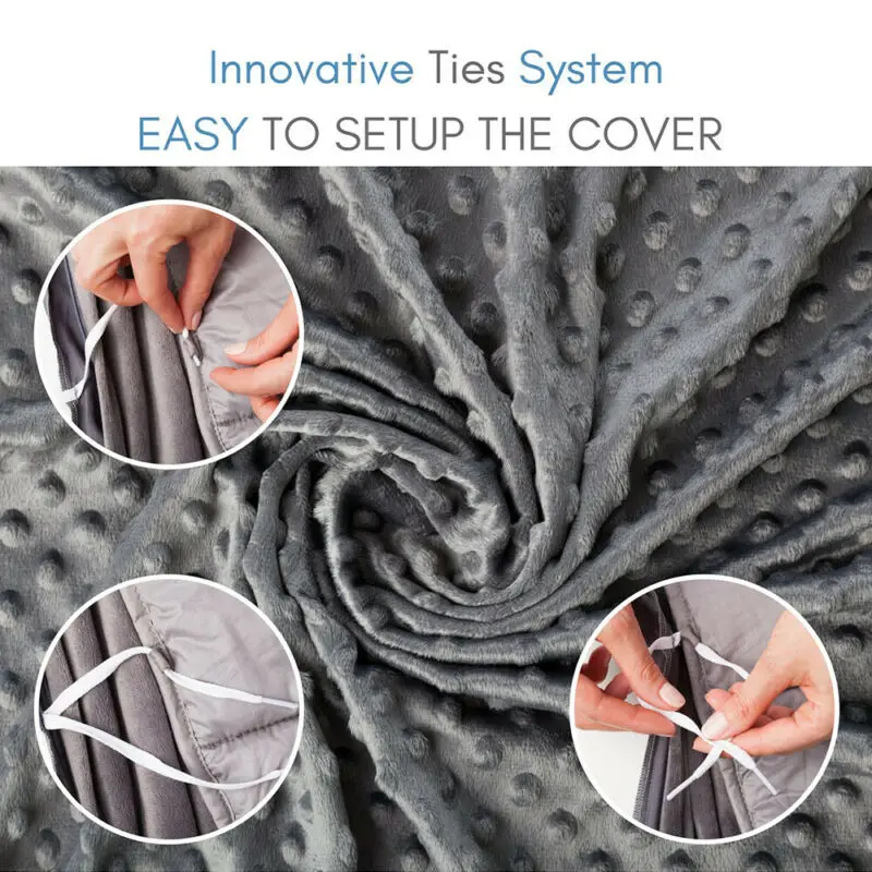 Утяжеленное одеяло для взрослых гравитационное s бархатное лоскутное покрывало