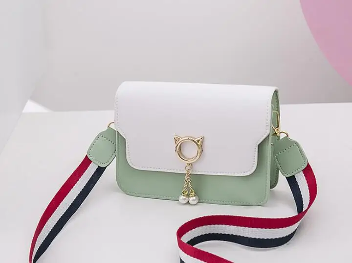 Женские модные маленькие Мини Сумки из искусственной кожи через плечо с широким