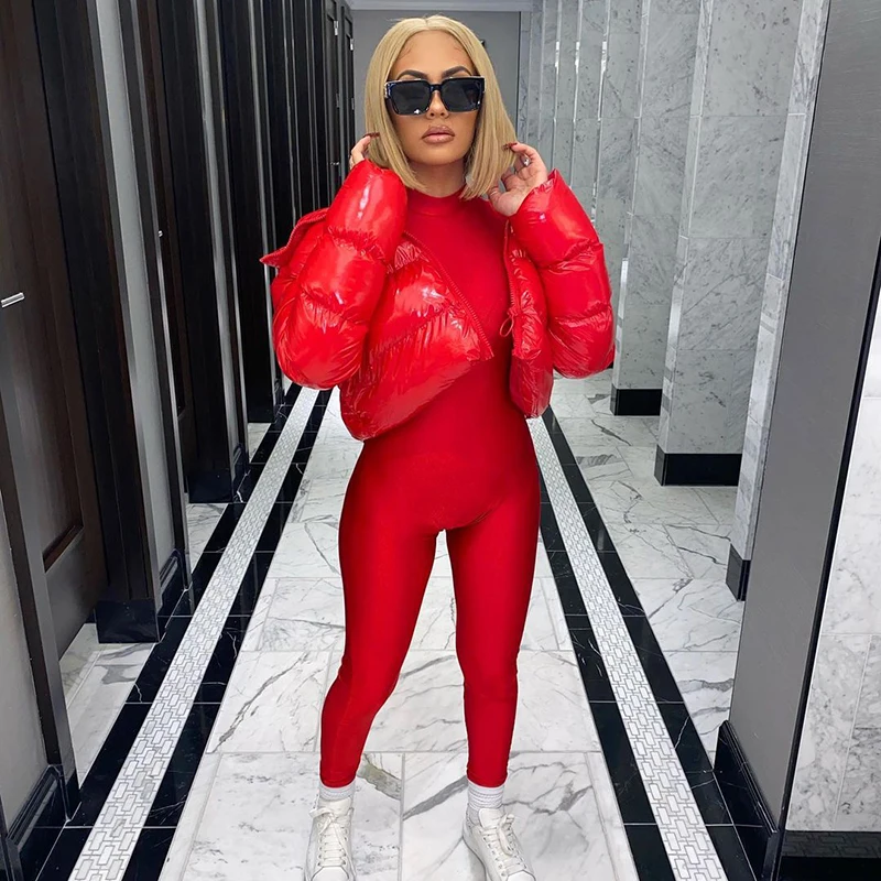 Однотонный облегающий спортивный комбинезон Plugalong женские брюки спортивная