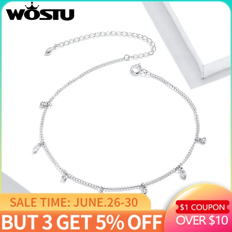 Браслет на ногу WOSTU для женщин и девушек|Анклеты| |