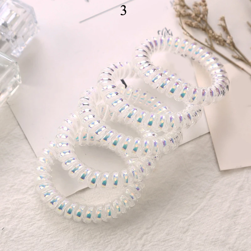 

women high quality Telephone Wire Line Hair Rubber Bands Women's Scrunchies Elastic Hair Bands Rope for girls Hair Accessories