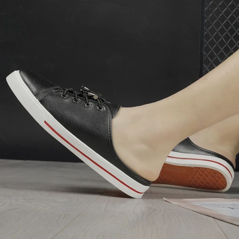 Новинка Классические мужские дышащие ботинки из натуральной кожи Уличная обувь