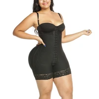 post surgery compression garments strapless faja lace body shaper slimming underwear belly reductive girdle