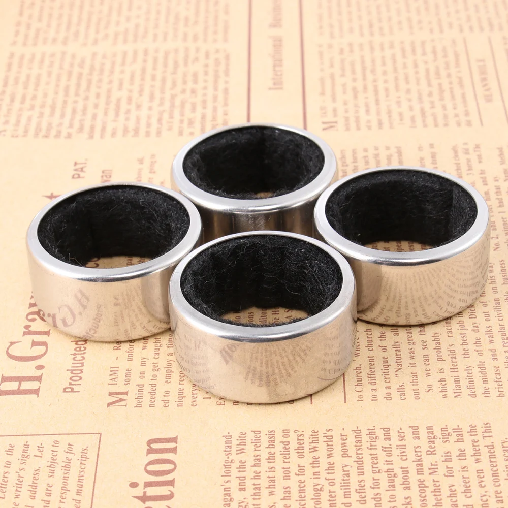 

4pcs Red Drip Stop Ring Stainless Steel Bottle Collar Ring Leak-Proof Anti-Overflow Ring Bar Tools Accessories fo