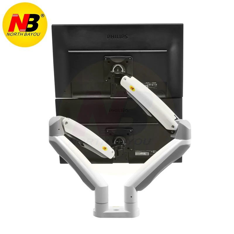 Держатель для монитора из алюминиевого сплава 22 32 дюйма 2 порта USB 3 12 кг|monitor holder