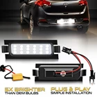 Безошисветильник светодиодный фонарь для номерного знака для Kia Ceed JD ED Hyundai I30 GD CW Elantra GT Accent Автомобильный задний номер задсветильник рь, 2 шт.