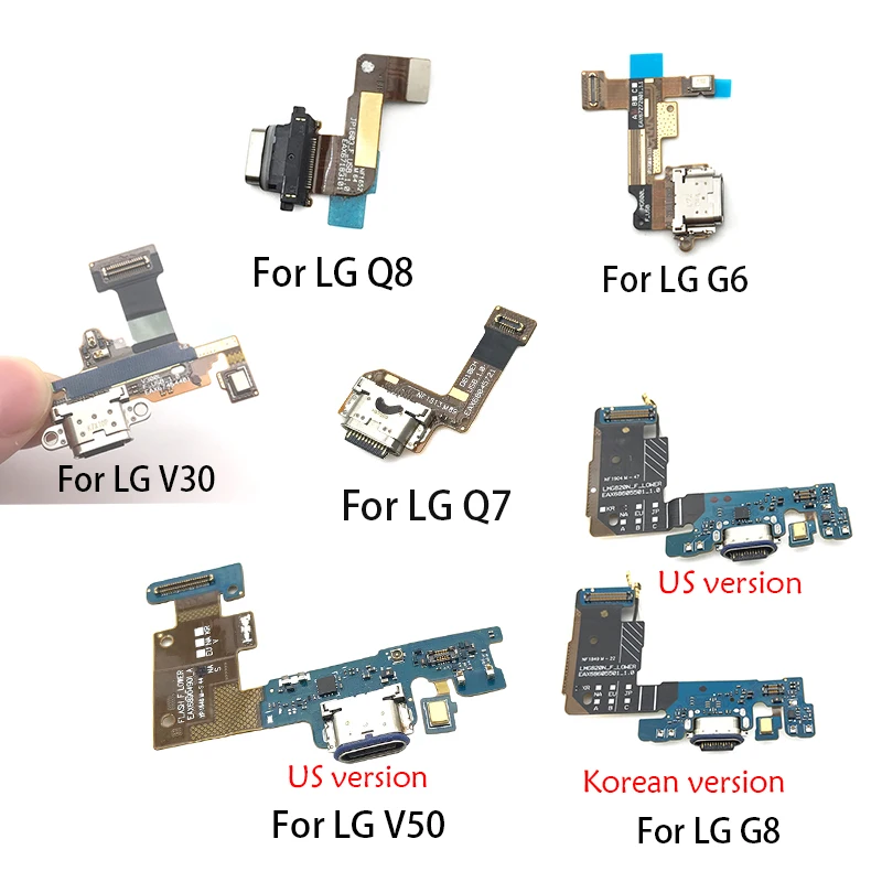 Новинка для LG V30 H930 H933 USB разъем зарядное устройство Порт док станция гибкий