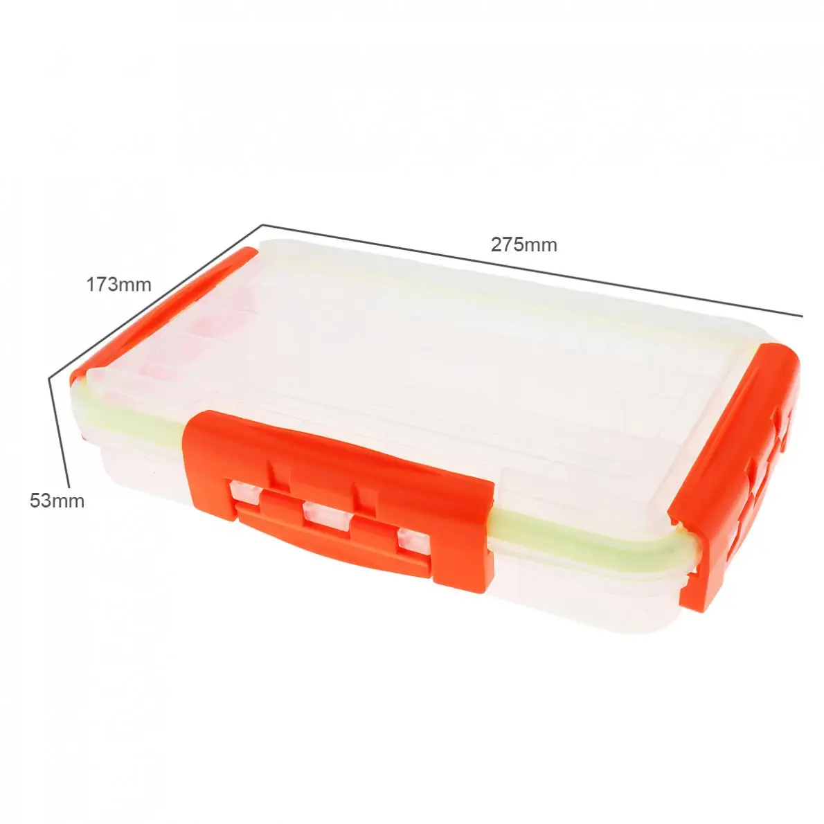 Высокое качество водонепроницаемый прозрачный рыболовный Приманка коробка