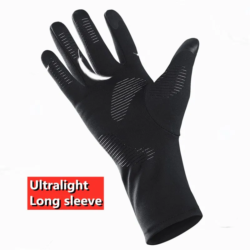 Прямая поставка зимние осенние перчатки для бега с сенсорным экраном легкие