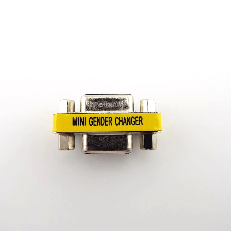 VGA / SVGA 15pin женский кабель адаптер для смены пола F/F соединитель расширителя