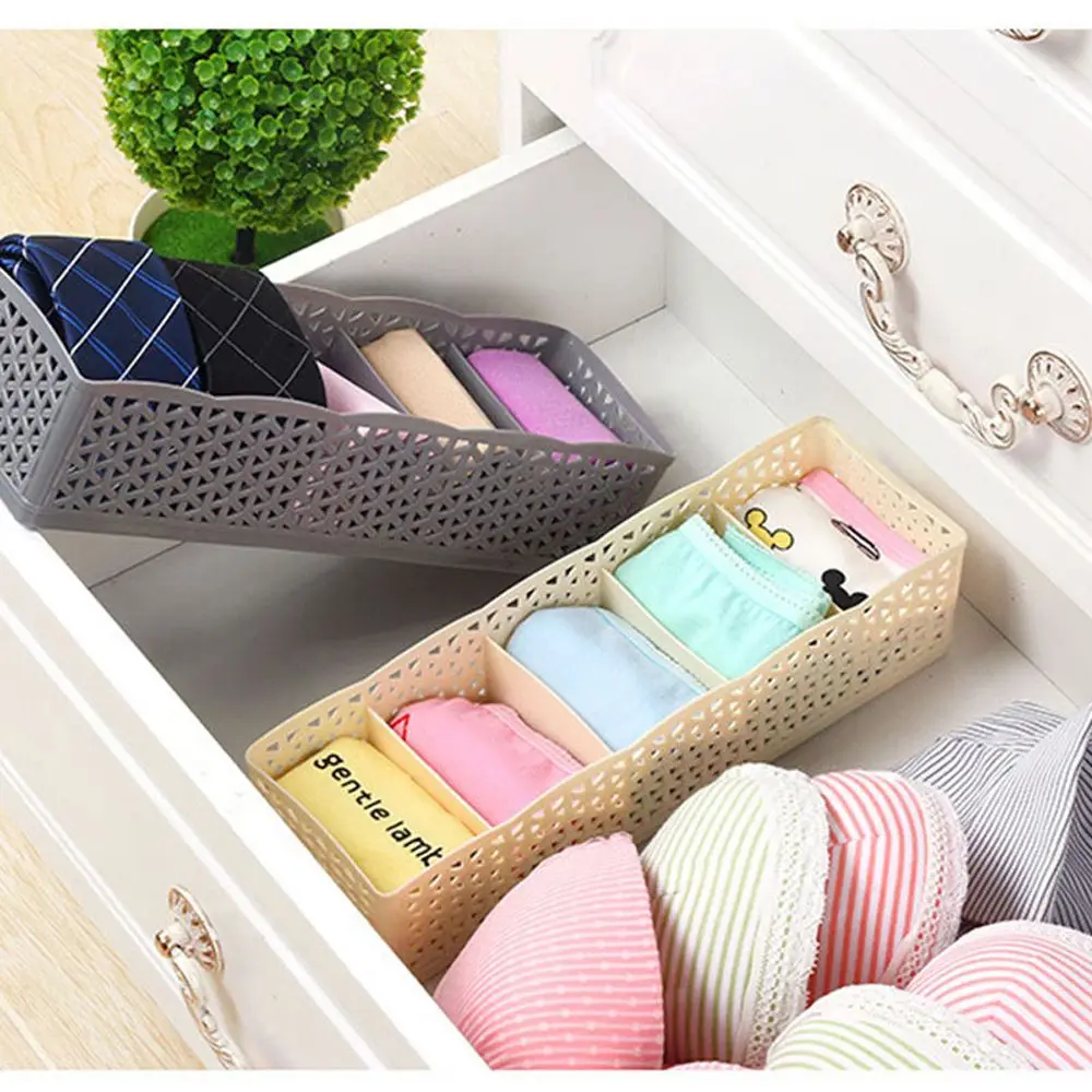 1 шт. 5 решеток органайзер для гардероба нижнее белье носки контейнер коробка