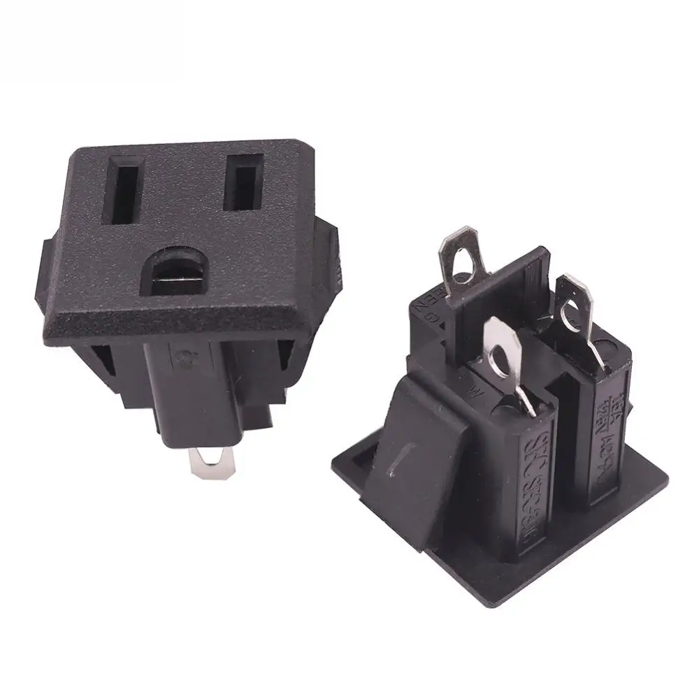 1 шт. пластиковая розетка с тремя отверстиями 10 А 250 В|accessories accessories|accessory socketaccessories