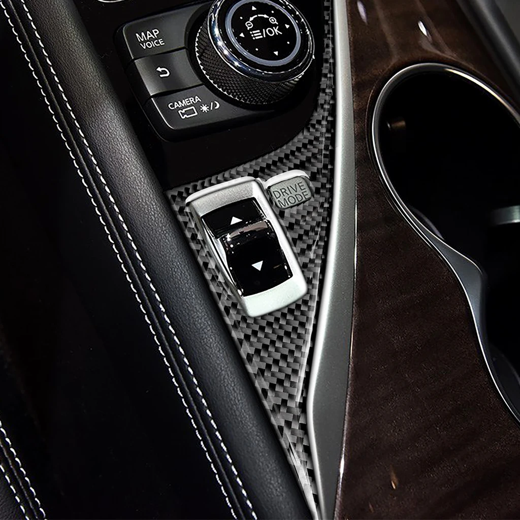 

Carbon Fiber Interior Drive panel frame Cover Trim for Infiniti Q50 Q60 14-2019 interior mouldings