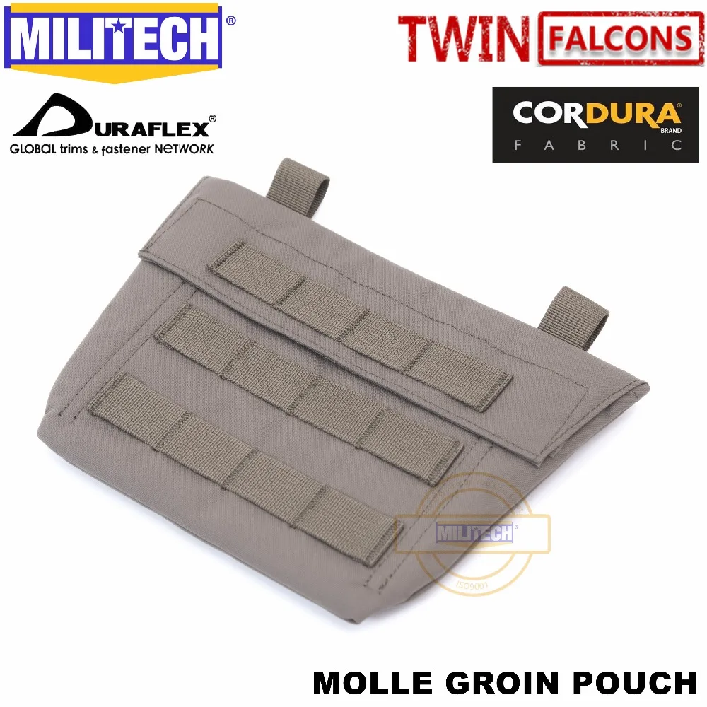 MILITECH TWINFALCONS TW 500D Delustered Cordura Molle Crye CP паховая сумка паховая в аксессуарах подбрюшная сумка паховая сумка