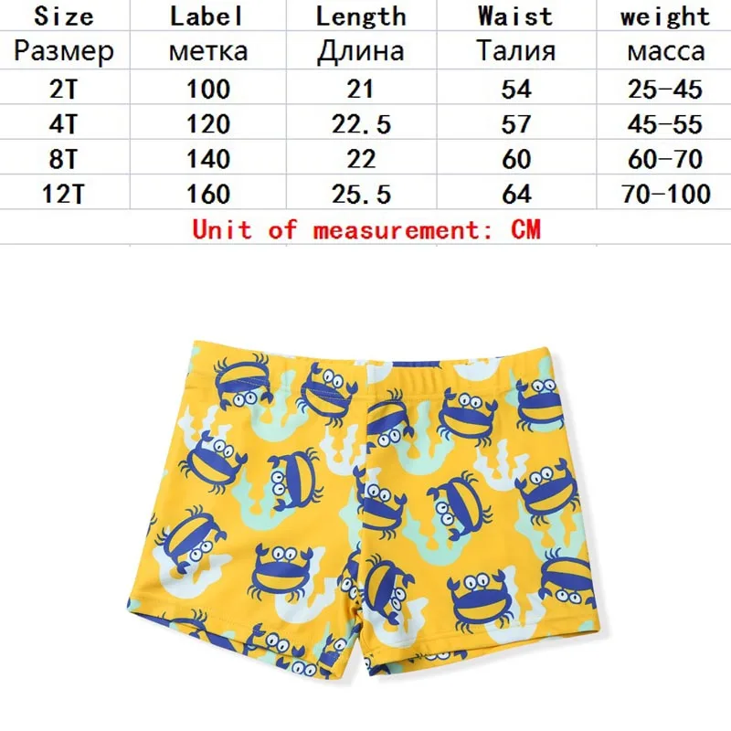 

V-TREE Boy Shorts Summer Children Shorts Print Beach Short Pants Casual Sports Pants Cartoon Kids Clothes 2021