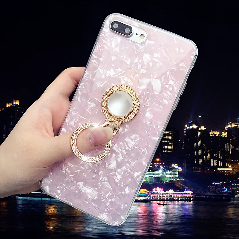 Блестящий прозрачный мягкий чехол для Samsung galaxy S10 Plus S9 S8 Note 9 10 J3 J5 J7 2017 J330 A6