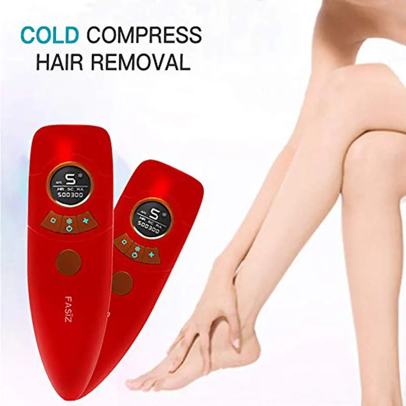 Портативный Эпилятор IPL Удаление волос дома постоянное лазерное удаление 500000
