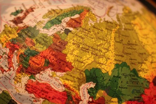 Глобус Земли Classic физико-политический с подсветкой d=32 см | Канцтовары для офиса и