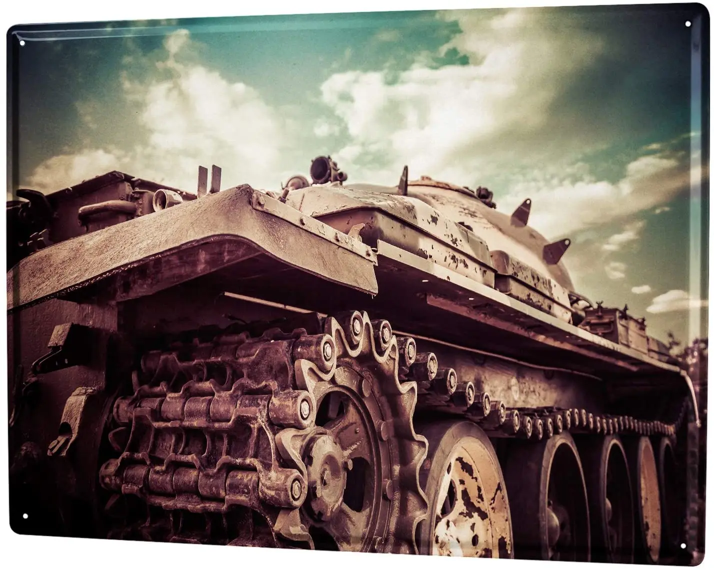 

SINCE 2004 Sheet Metal Shield Nostalgia Tank