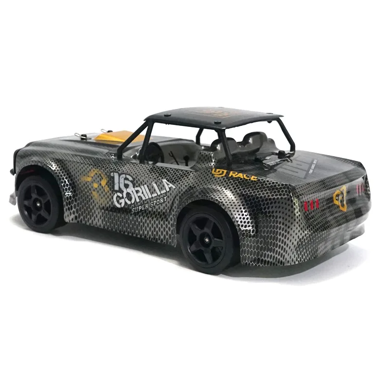 Новый RTR RC автомобиль 4WD 1/16 2 4G 30 км/ч Дрифт гоночный с LED светильник плоский бег