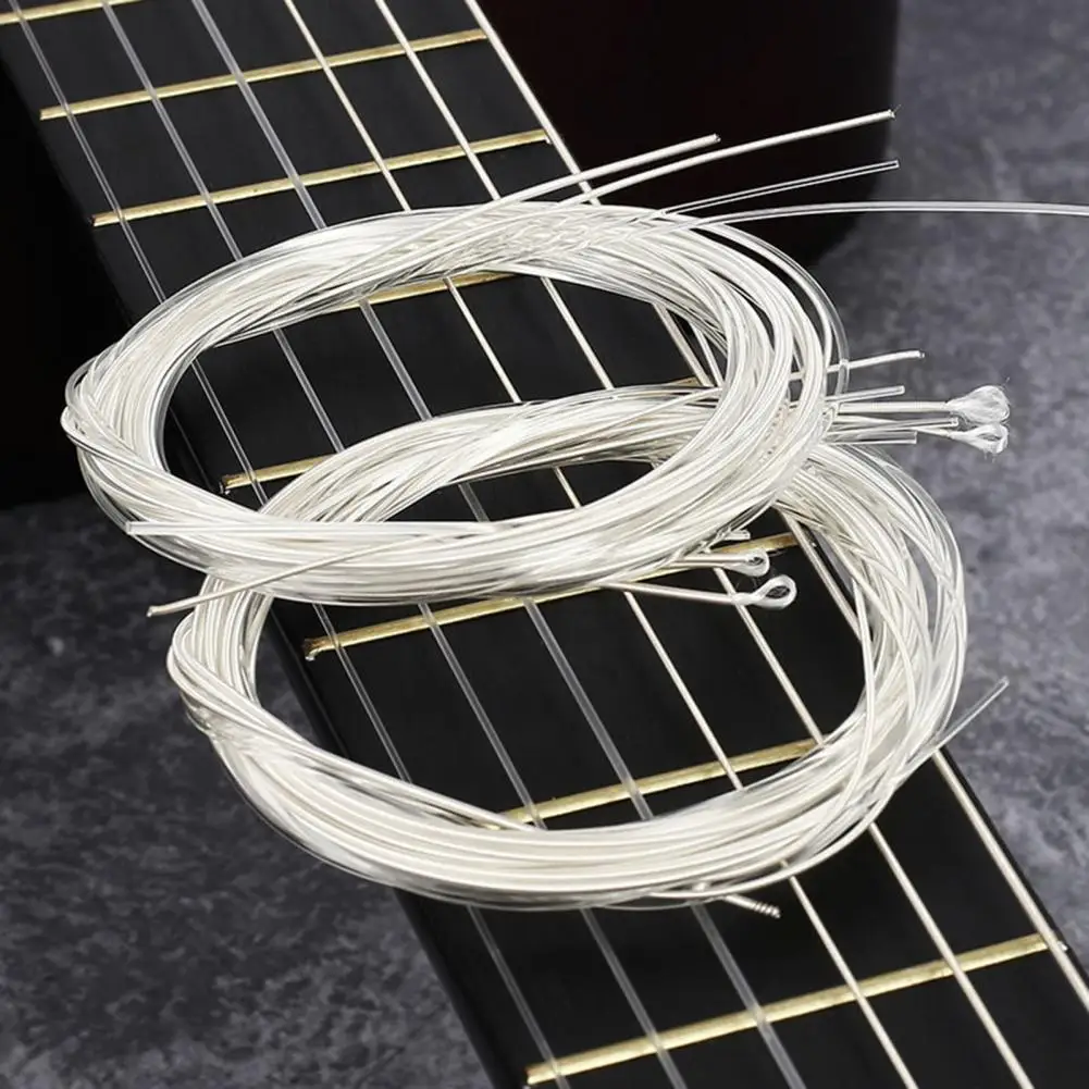 

6Pcs/Set Universal Acoustic Guitar String Nylon Metal Classical Guitar Strings Musical Instruments Guitars Strings Guitar Part