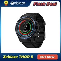 zeblaze thor 5 dual system 2gb16gb hybrid smartwatch 1 39 aomled display screen 8 0mp front camera smart watch for women men