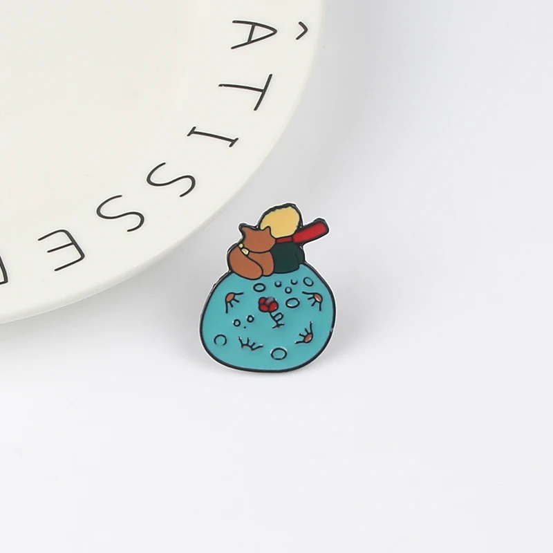 Не будьте скучной взрослой брошкой! Le Petit Prince B 612 планета Маленький принц лиса